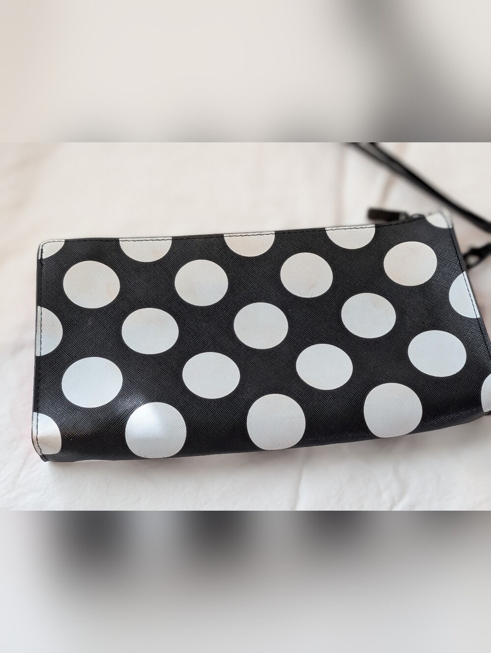 Sephora Black and White Polka Dot Cosmetic Pouch - Picture 2 of 6
